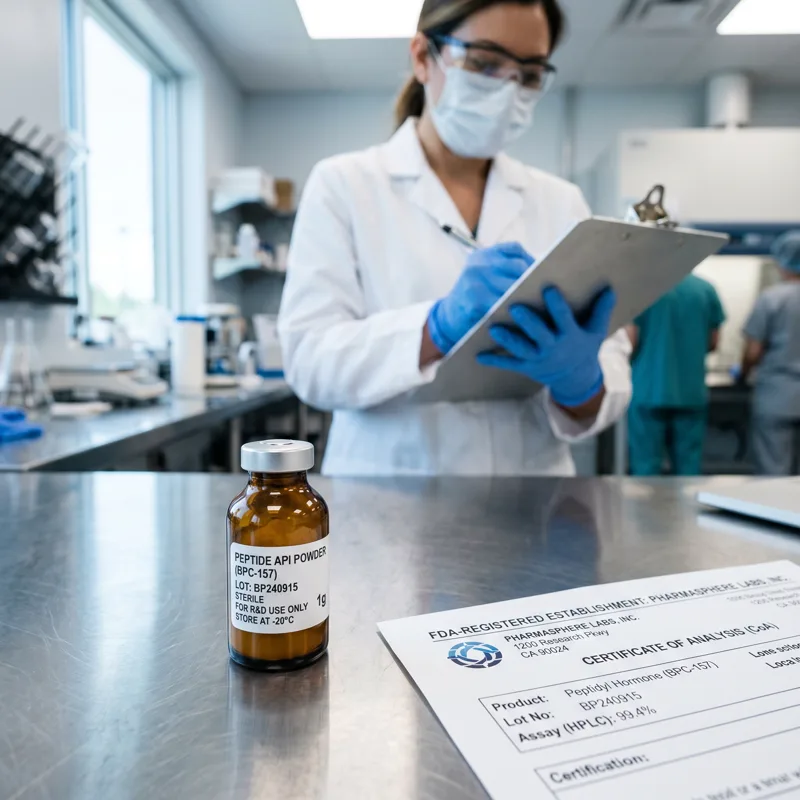 Peptides and policy concept image used in PeptideKnow coverage of RFK and FDA peptide actions